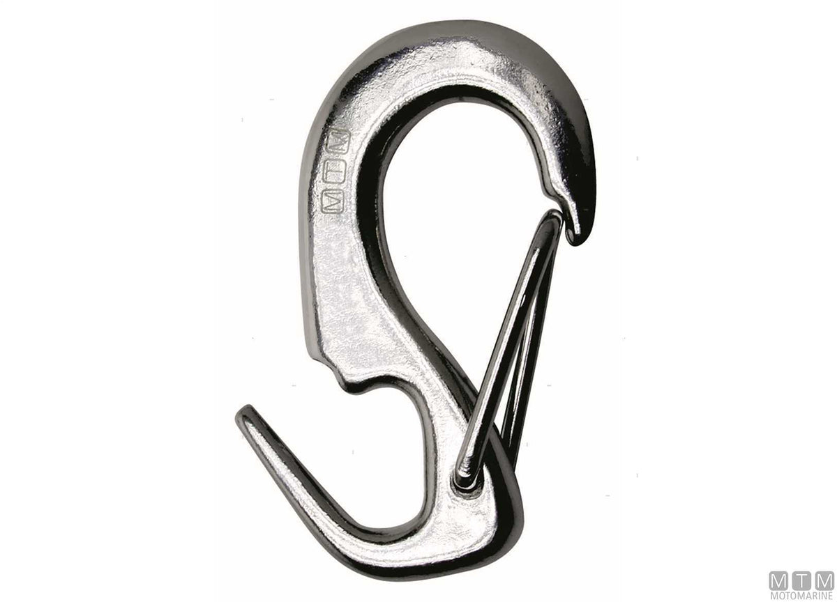 MOSCHETTONE FIOCCO APERTO L65MM ACCIAIO INOX 316 M-CARD