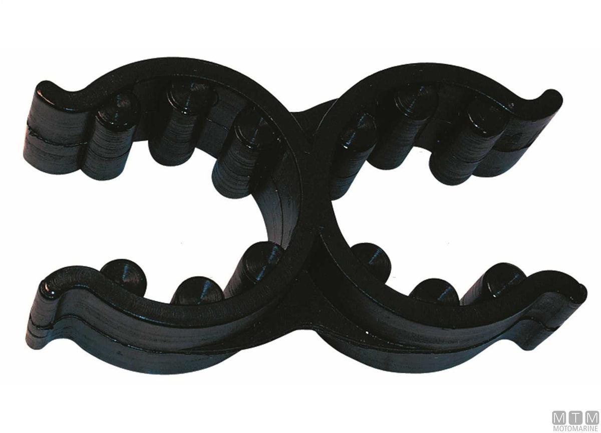 CLIP FISSAGGIO DOUBLE D18<>25MM