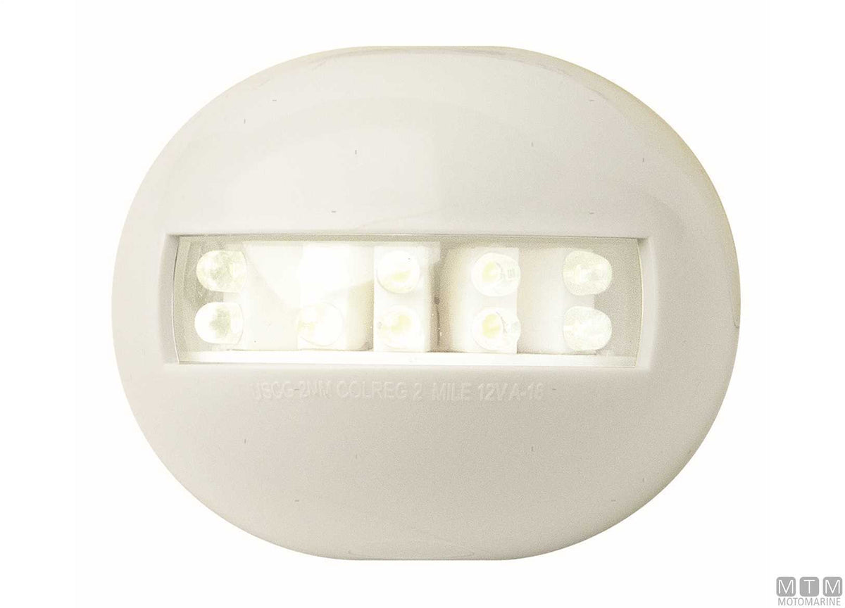 FANALE DI VIA LED 135 POPPA BIANCO 74X62MM