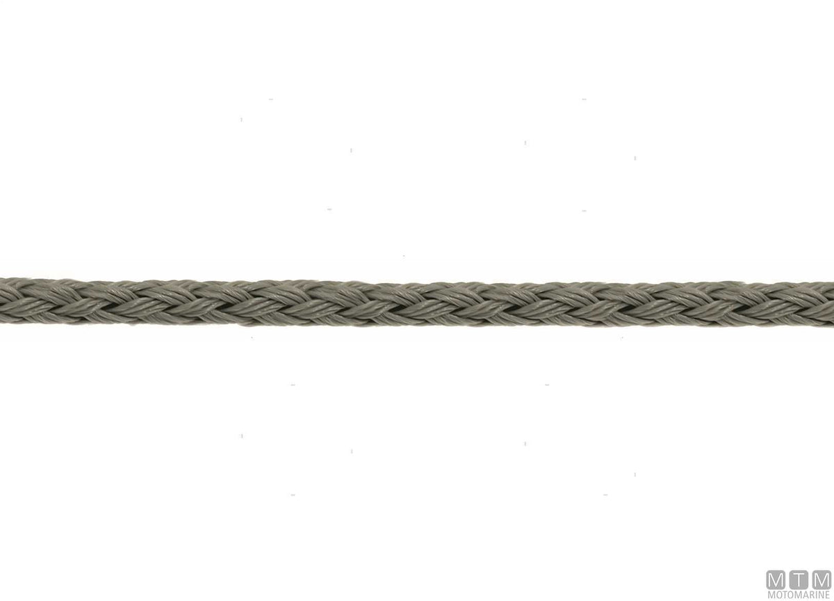 TRECCIA GALLEGGIANTE GRIGIA IN POLIETILENE D14MM 150M