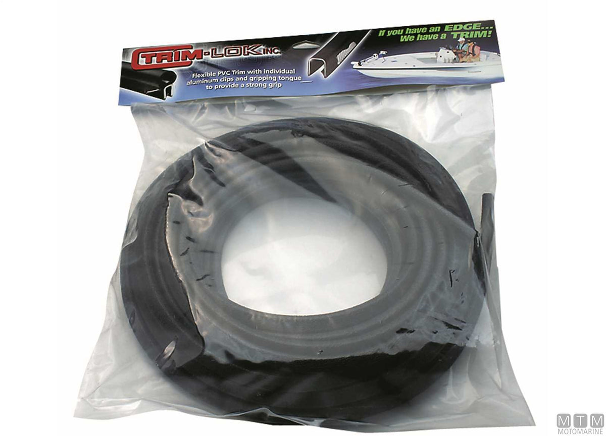 PROFILO AUTOBLOCCANTE TRIM-LOK EDGE NERO 2>3.5MM L15M