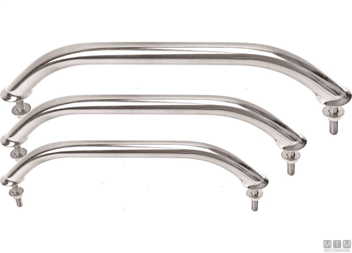 PASSAMANO OVAL 600MM ACCIAIO INOX 316