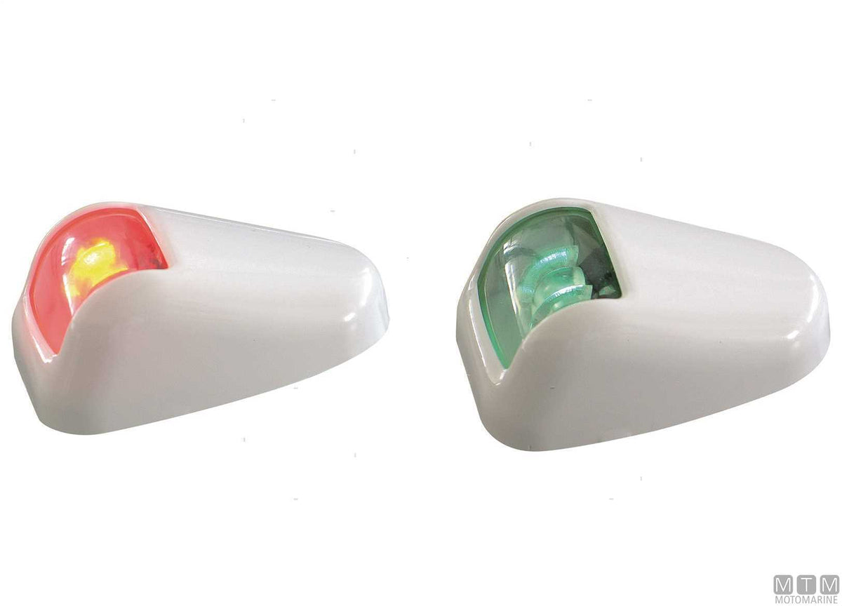 FANALE DI VIA LATERALE LED VERDE ORIONIS RINA BIANCO