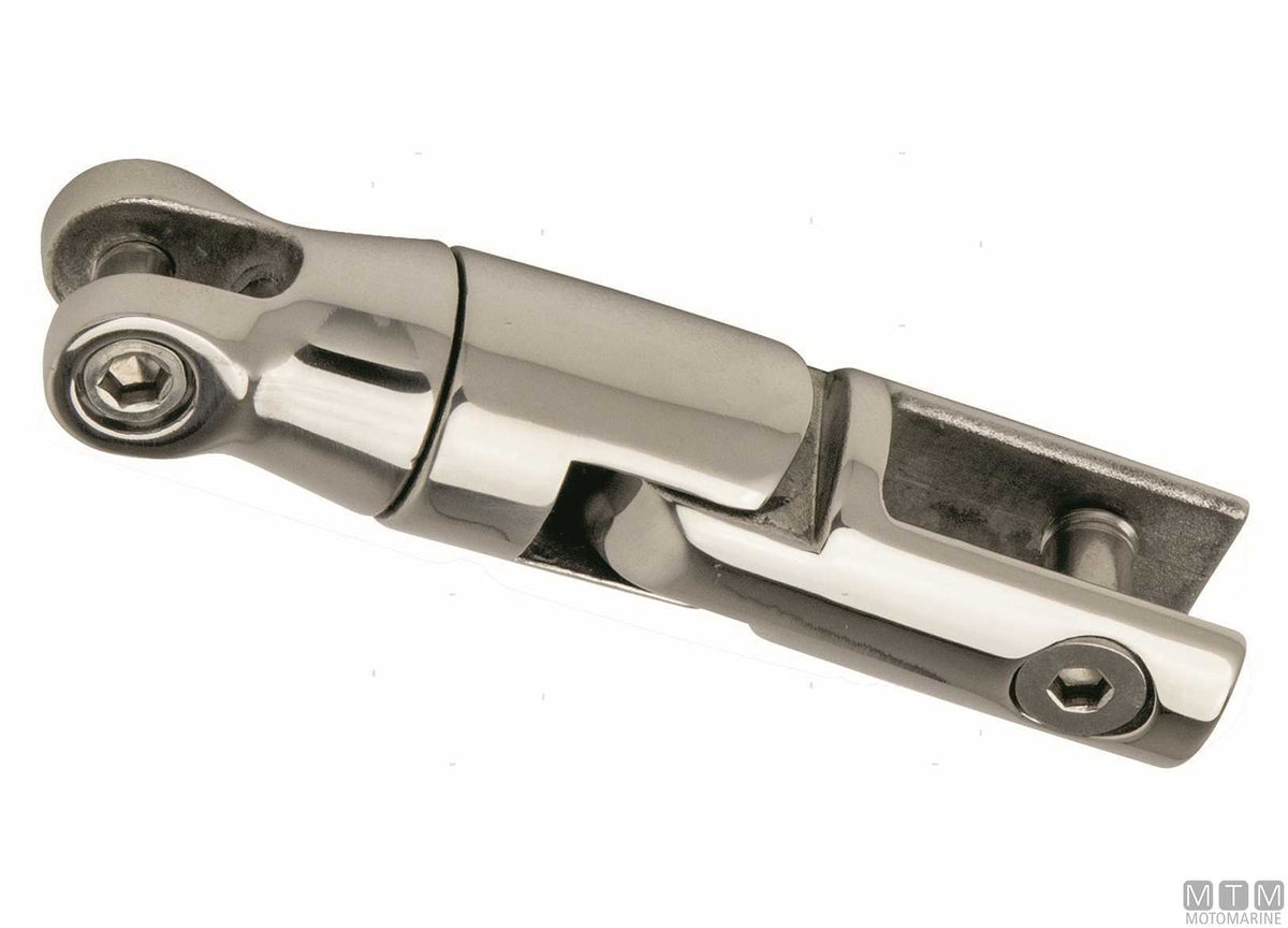 GIUNTO ANCORA DOPPIO SNODO CATENA D6/8MM ACCIAIO INOX 316