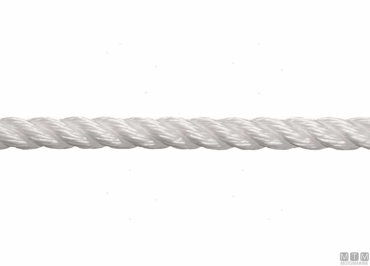 CIMA 3 FUSI GALLEGG. LIROS LIROLEN BIANCA IN POLIPROPILENE D18MM 100M