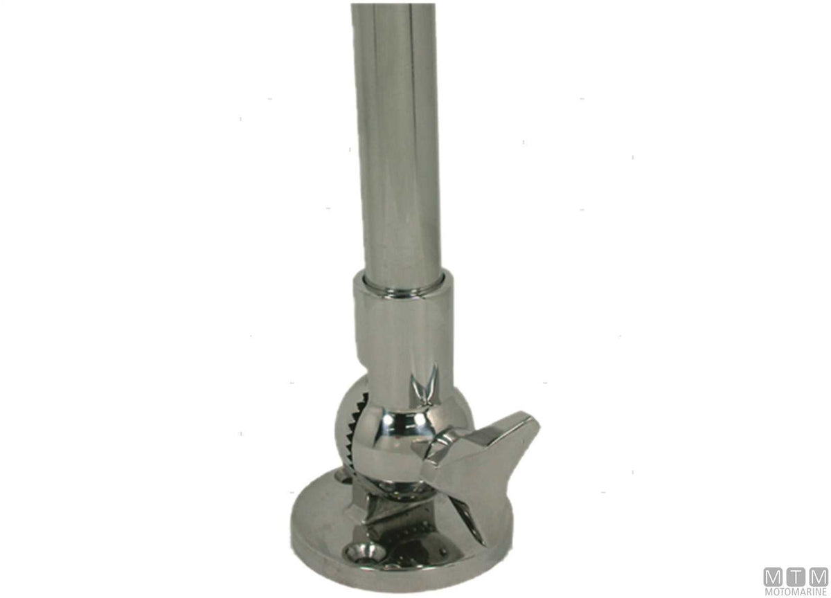 ASTA PORTABANDIERA PIEGHEVOLE H600MM IN ACCIAIO INOX