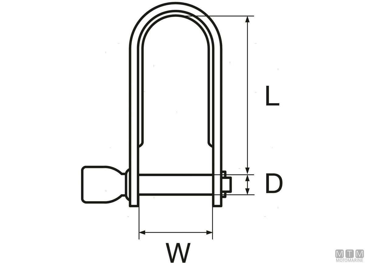 GRILLO A SCATTO 1PIN D4MM ACCIAIO INOX 316 STAMPATO