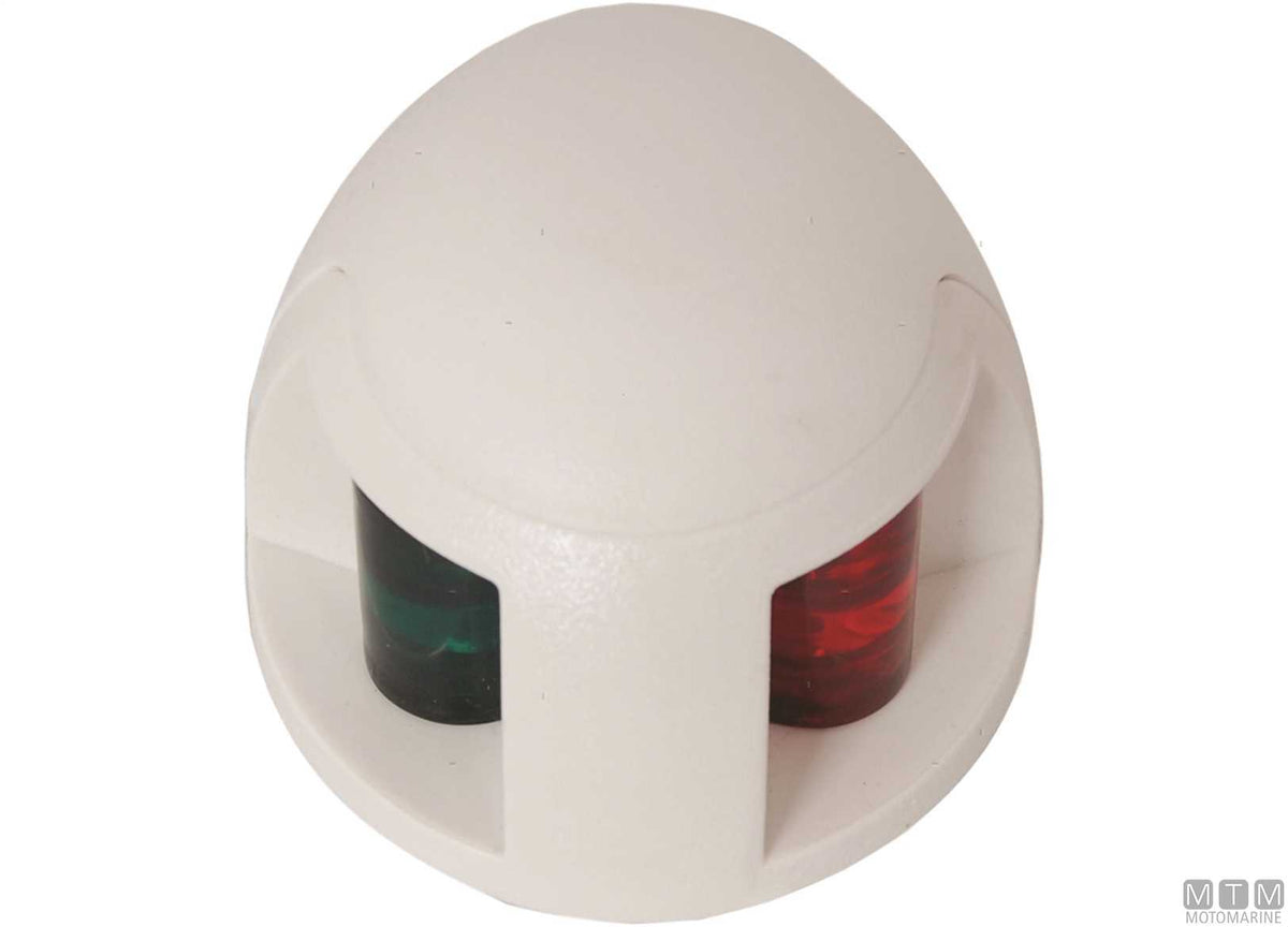 FANALE DI VIA LED COMBINATO ROSSO/VERDE COMPACT BIANCO 64X42MM