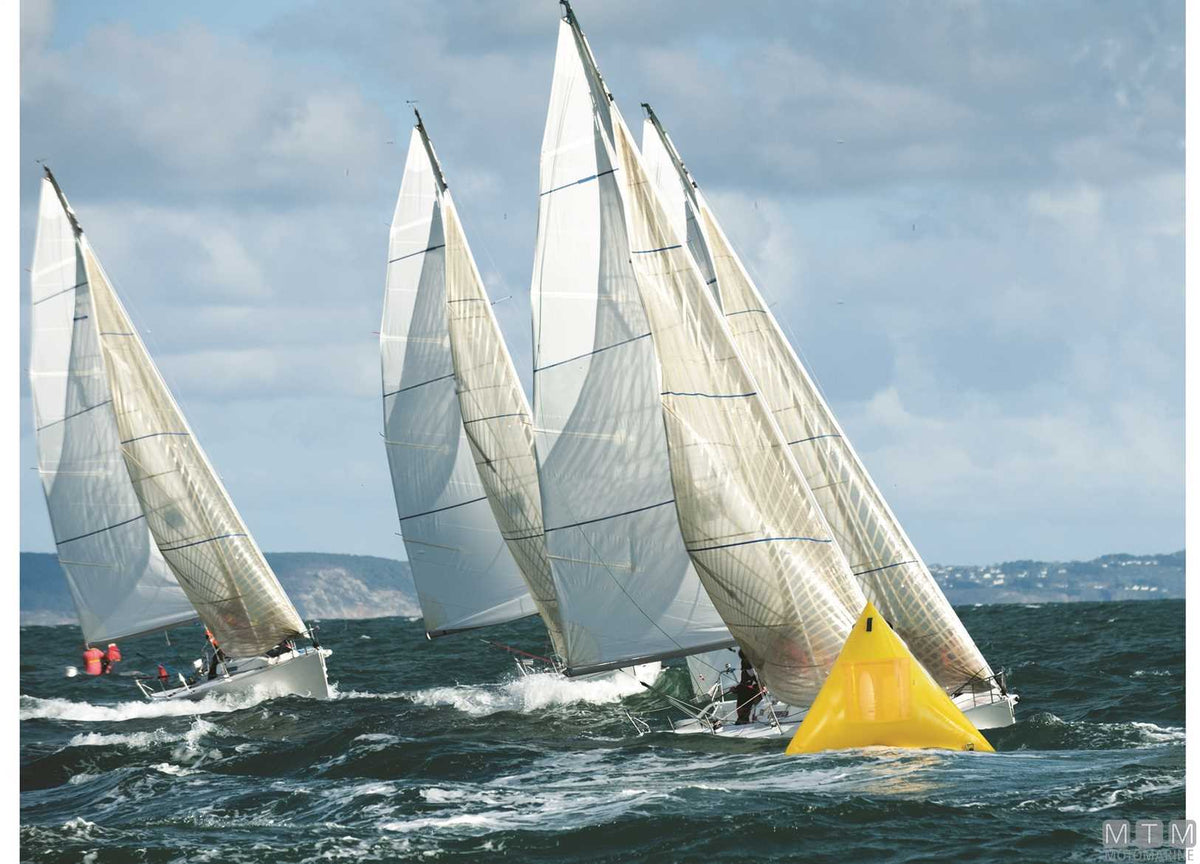 BOA REGATA TRIANGOLARE 2X2X2M GIALLA