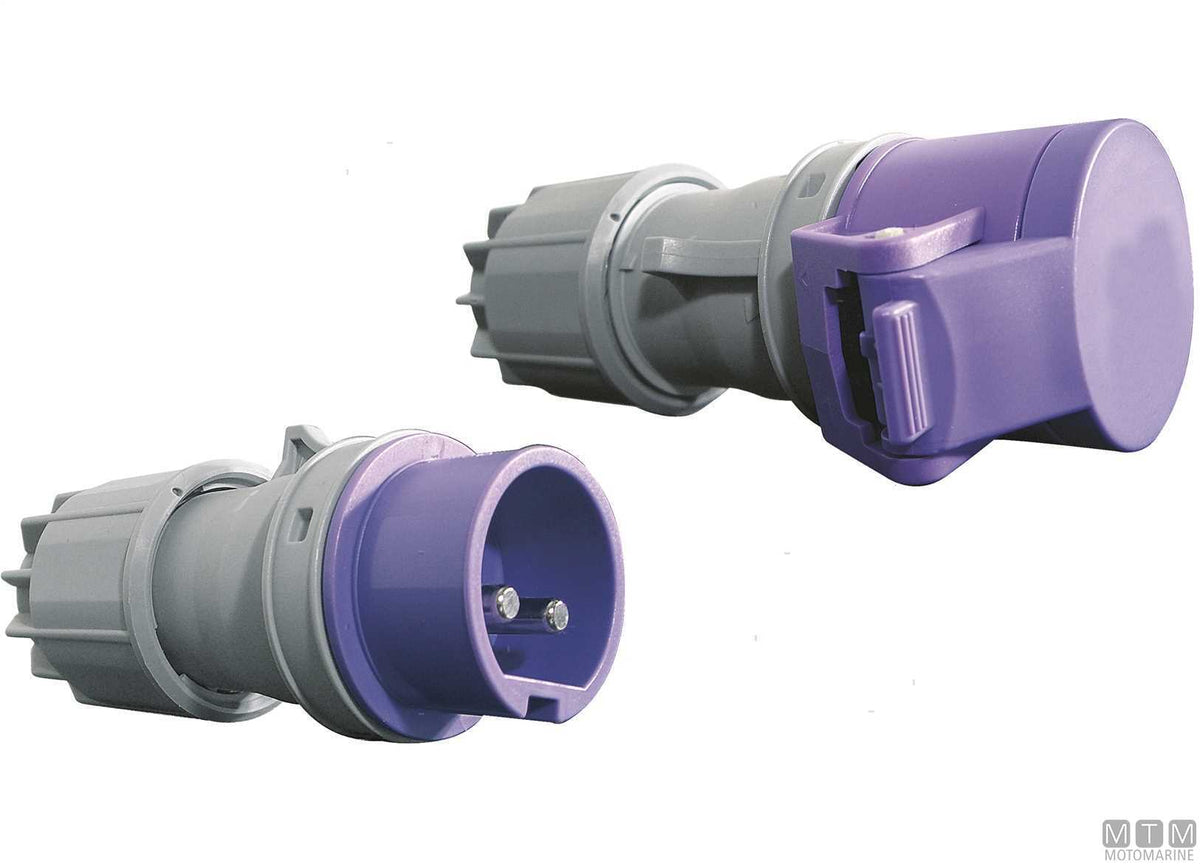 SPINA CE IP44 12/24V 16A 2 POLI