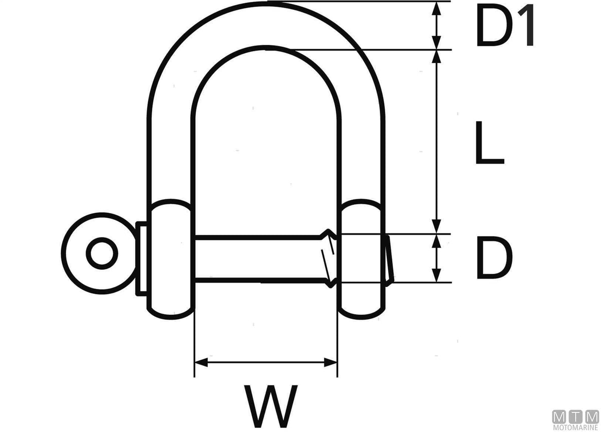 GRILLO DRITTO HD D29MM ACCIAIO ZINCATO A CALDO