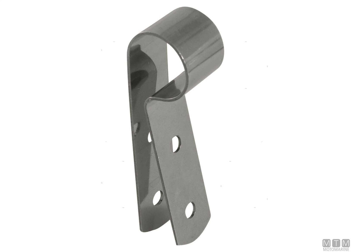 FASCETTA A STRINGERE PER TUBO D25MM INOX ACCIAIO INOX 316