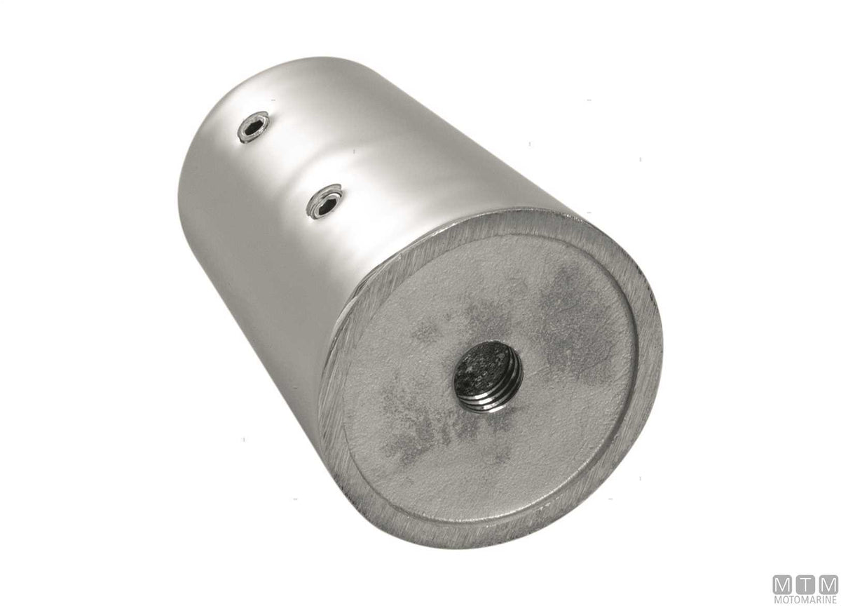 BASE CANDELIERE 90 D25MM ACCIAIO INOX 316