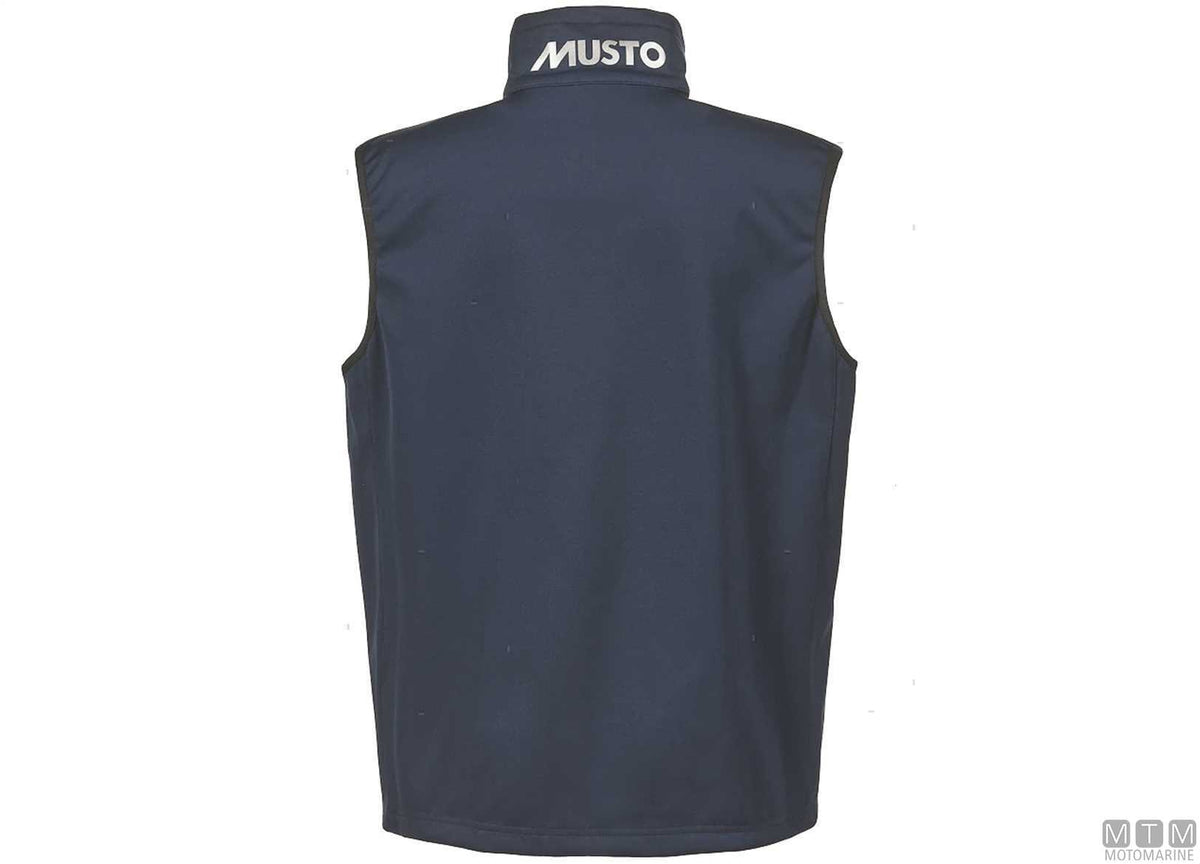 GILET MUSTO ESSENTIAL SOFTSHELL 597 BLU NAVY XL
