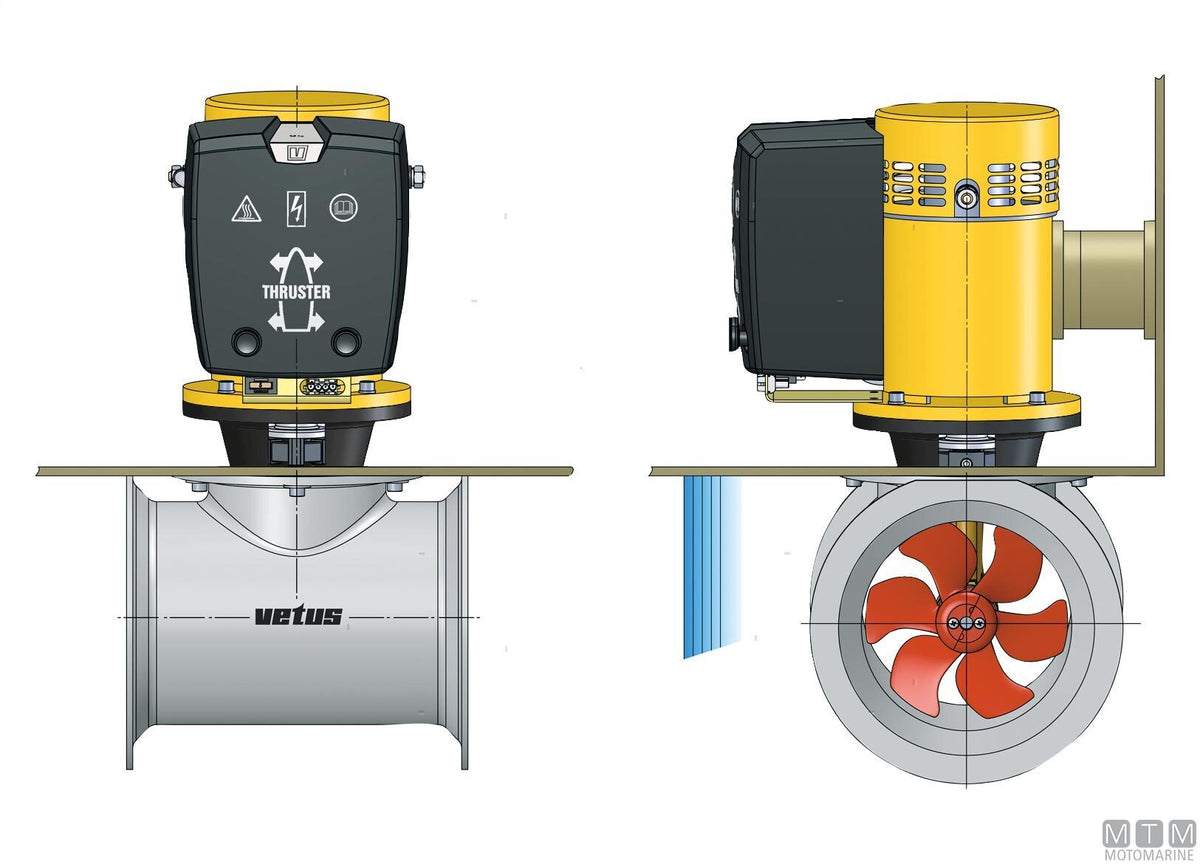 TUNNEL ELICA MANOVRA POPPA VETUS D110MM