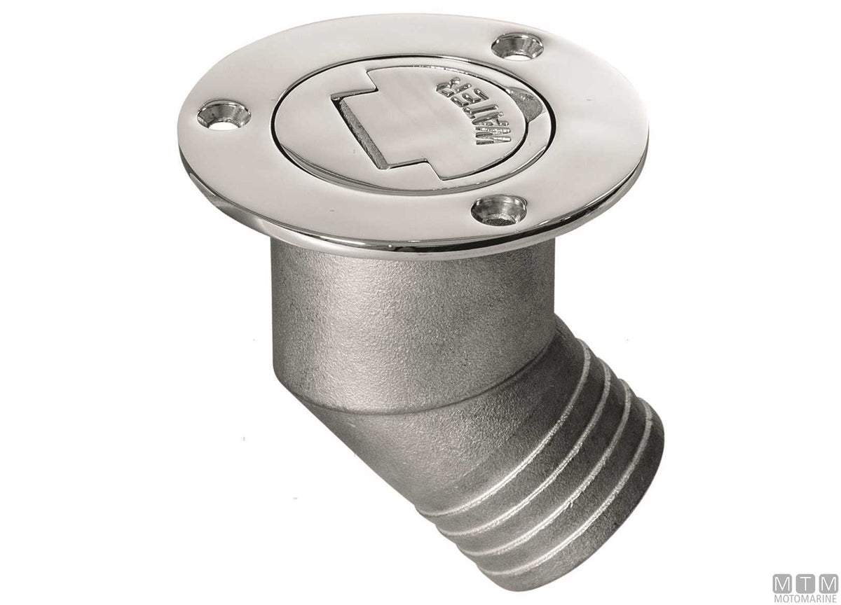 TAPPO COPERTA WASTE APERTURA A LEVA D38MM IN ACCIAIO INOX
