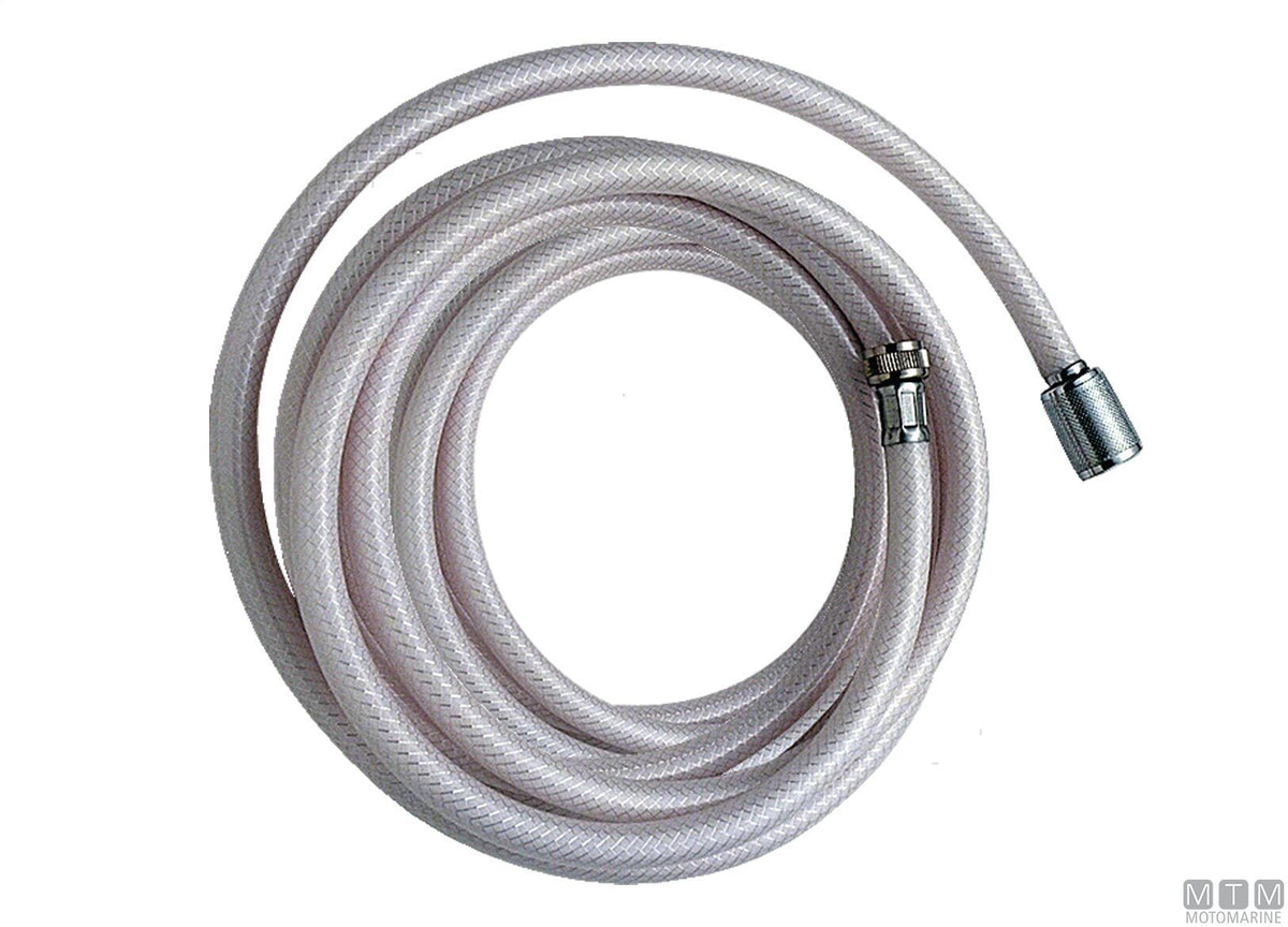 TUBO DOCCIA PVC 2M TERMINALI 1/2"-1/2"