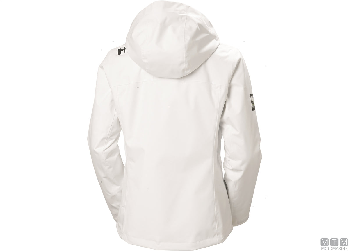 GIACCA H/H CREW MIDLAYER 2.0 CON CAPPUCCIO DONNA 001 BIANCA S