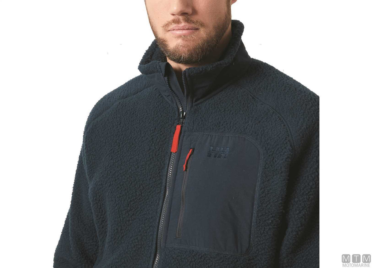 GIACCA H/H PANORAMA PILE 597 BLU NAVY L