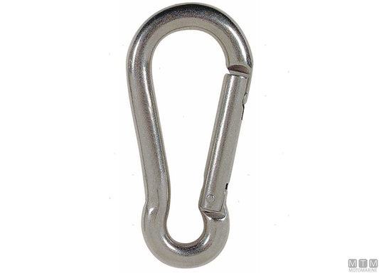 MOSCHETTONE CLASSIC D8MM APERTURA LATERALE ACCIAIO INOX 316