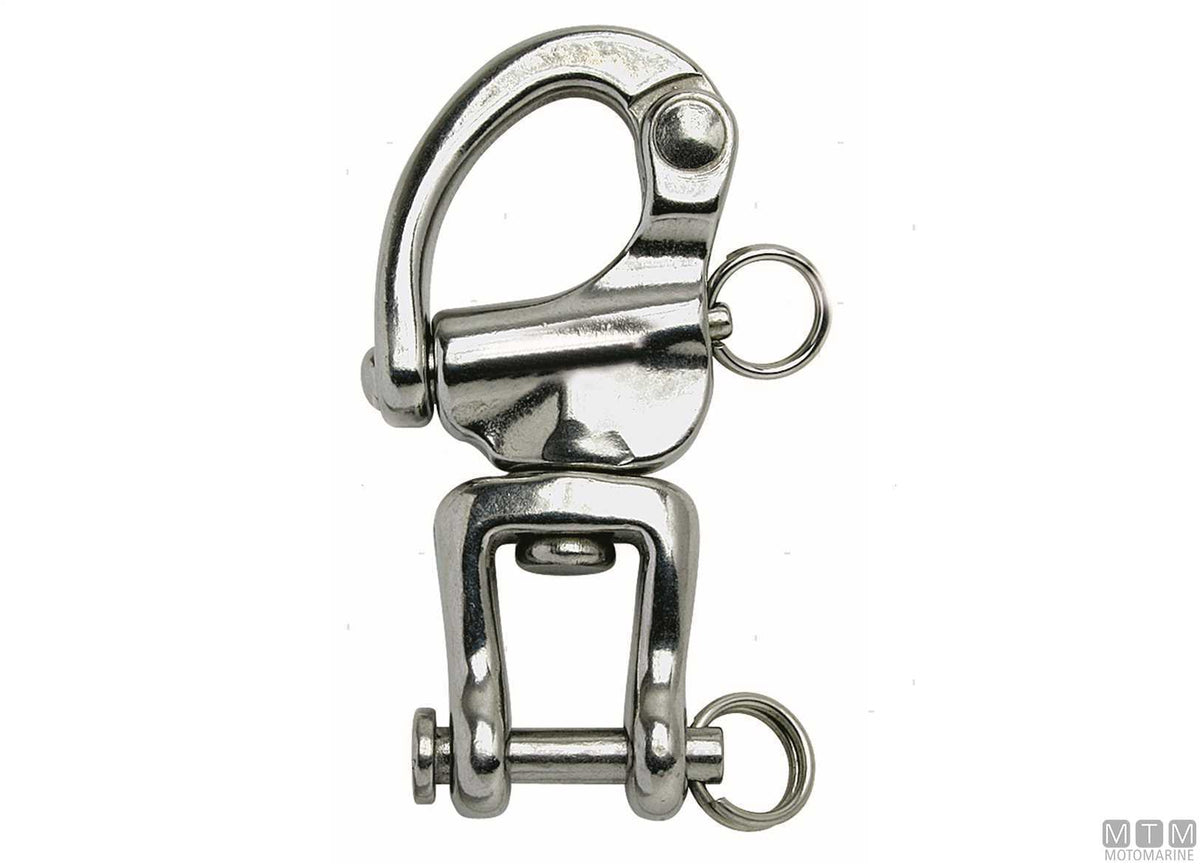 MOSCHETTONE SPI SGANCIO RAPIDO CON GRILLO L74MM INOX 316
