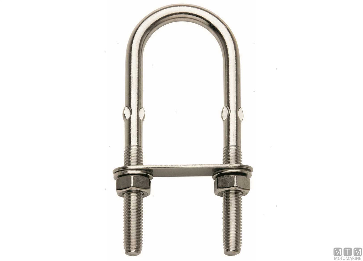 CAVALLOTTO CON TONDINO PIZZICATO D12MM ACCIAIO INOX 316