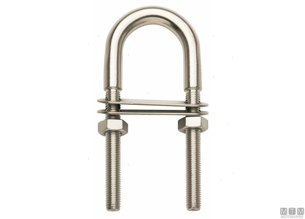 CAVALLOTTO CON TONDINO INGROSSATO D6MM ACCIAIO INOX 316