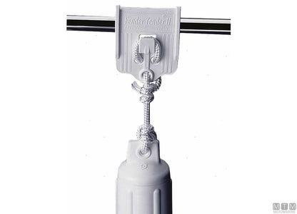COPPIA GANCI PORTA-PARABORDI FENDER-TENDER IN PLASTICA