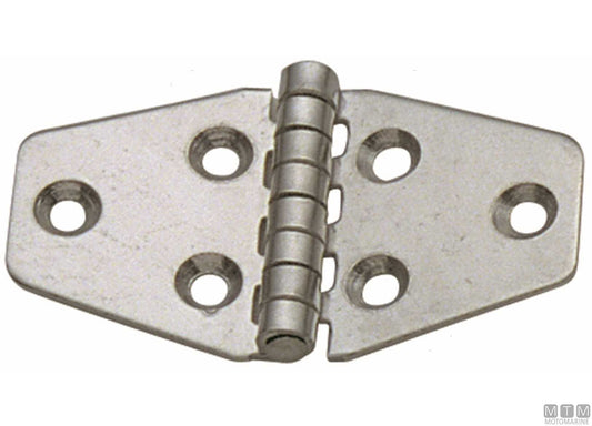 CERNIERA A BISCOTTO 40X70MM IN ACCIAIO INOX 316