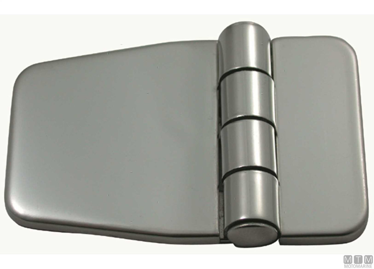 CERNIERA COPERTA ASIMMETRICA 36X57MM IN ACCIAIO INOX 316