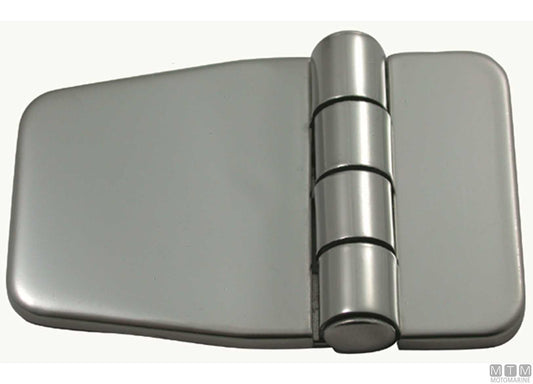 CERNIERA COPERTA ASIMMETRICA 36X57MM IN ACCIAIO INOX 316
