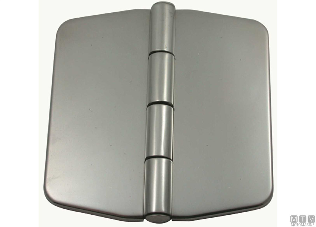 CERNIERA COPERTA A BISCOTTO 75X74MM IN ACCIAIO INOX 316