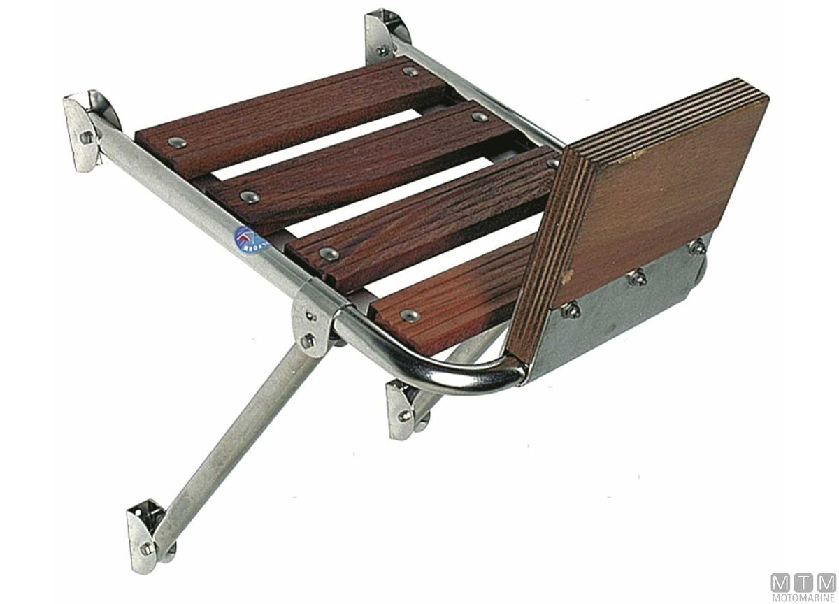 PLANCETTA MINOX S CON SUPPORTO MOTORE ACCIAIO INOX E LEGNO