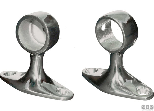 SUPPORTO PASSANTE CLASSICO D22MM ACCIAIO INOX 316