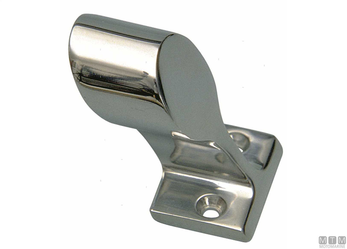 SUPPORTO TERMINALE DESTRO NEW LINE D22MM ACCIAIO INOX 316