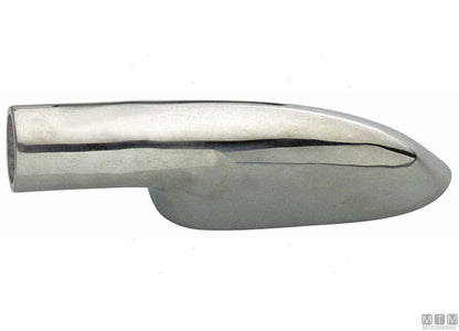 SUPPORTO PASSANTE SAGOMATO D25MM ACCIAIO INOX 316
