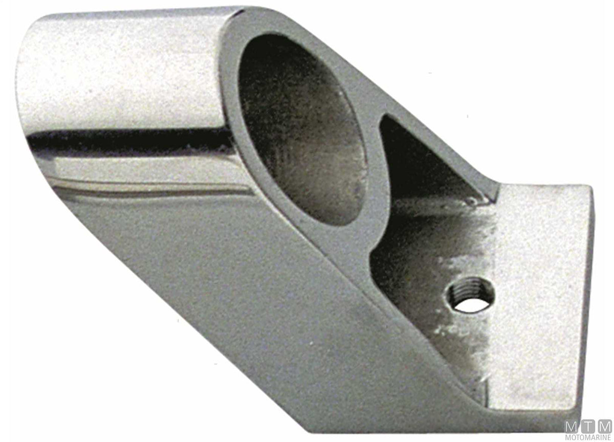 SUPPORTO PASSANTE SAGOMATO D22MM ACCIAIO INOX 316
