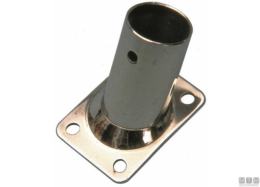 BASE QUADRA 60 D25MM ACCIAIO INOX 316 STAMPATO