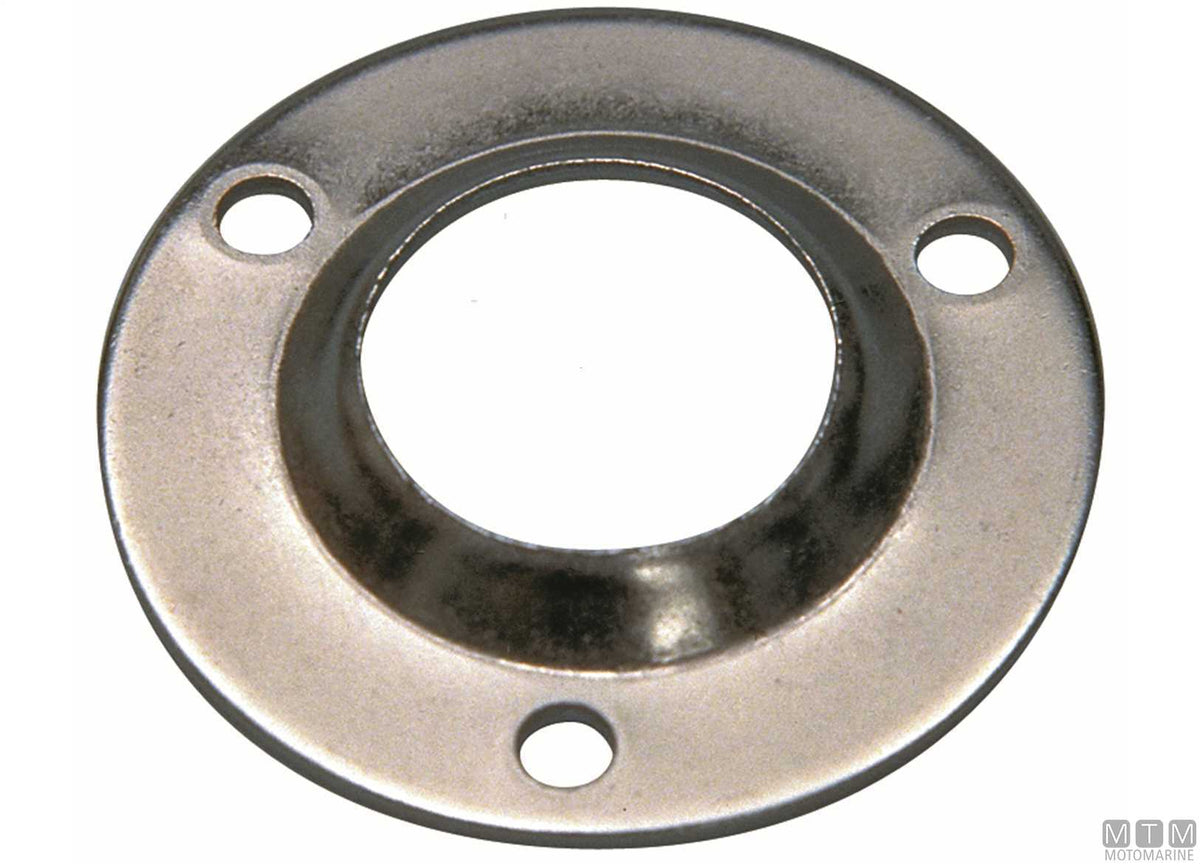 BASE SALD TONDA 90 D22MM ACCIAIO INOX 316 STAMPATO