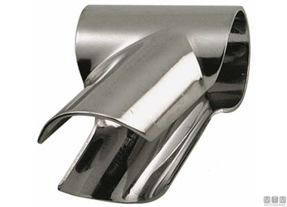 GIUNTO T APERTO 60 D22MM ACCIAIO INOX 316 STAMPATO