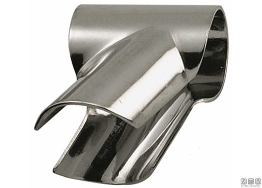 GIUNTO T APERTO 60 D22MM ACCIAIO INOX 316 STAMPATO
