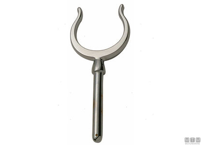 BOCCOLA SCALMIERA D14MM OTTONE CROMATO