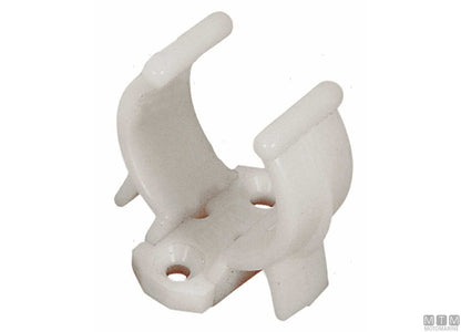 CLIP FISSAGGIO D17<>23MM BIANCO