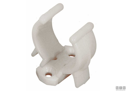 CLIP FISSAGGIO D17<>23MM BIANCO