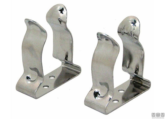 CLIP FISSAGGIO D30<>40MM ACCIAIO INOX 316