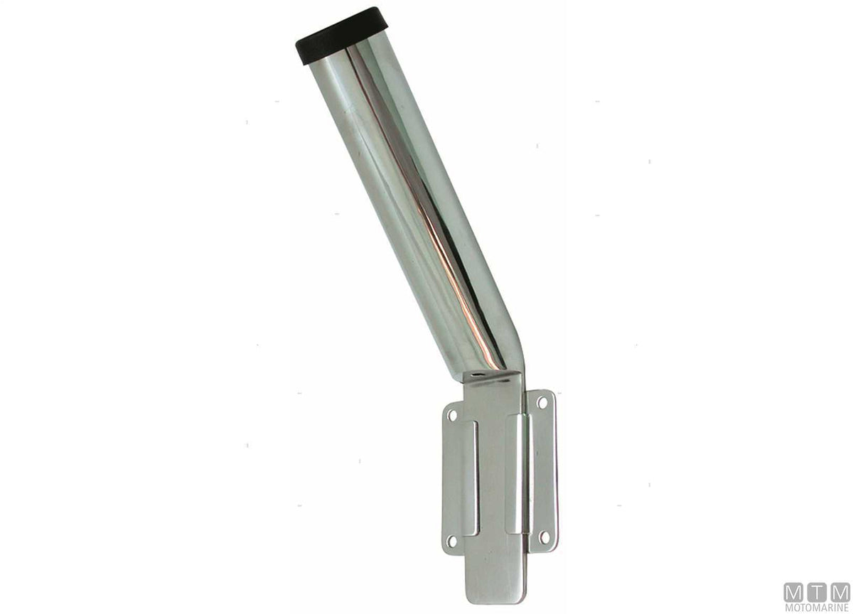 PORTACANNE DA PARETE SFILABILE D40MM IN ACCIAIO INOX