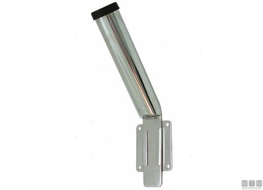 PORTACANNE DA PARETE SFILABILE D40MM IN ACCIAIO INOX