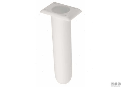 PORTACANNE QUADRO NERO A INCASSO D40MM IN PLASTICA