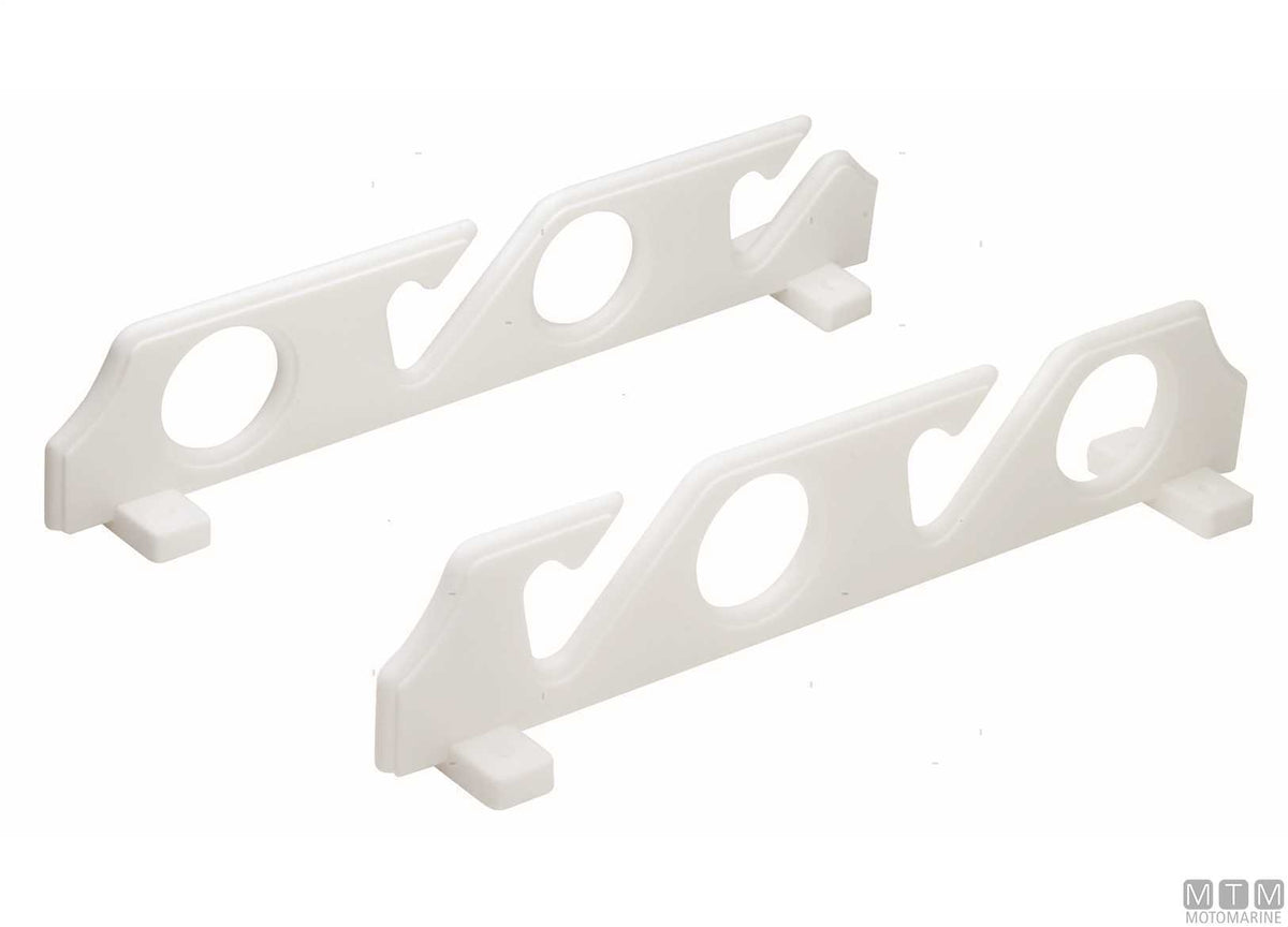 PORTACANNE A PARETE 4 POSTI IN PLASTICA