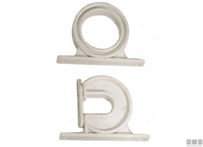 PORTACANNE A SOFFITTO D40MM IN PLASTICA
